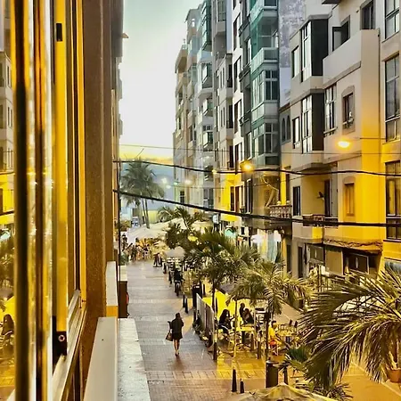 Affordable For Large Families And Groups At Canteras With 3 Bedrooms And Free Parking